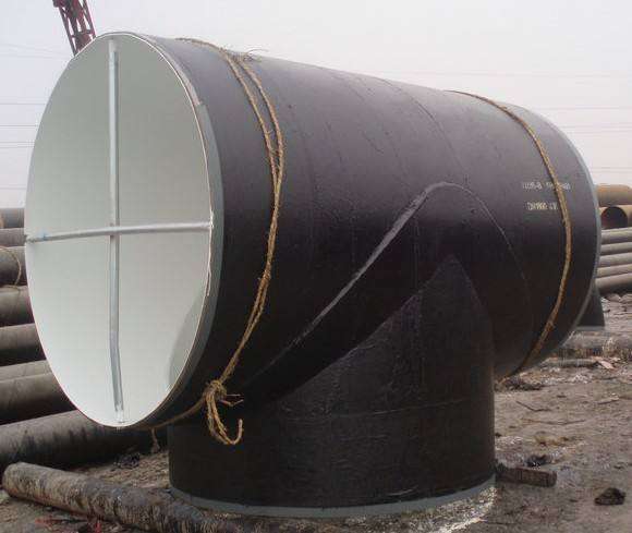 大口徑加強(qiáng)筋防腐三通