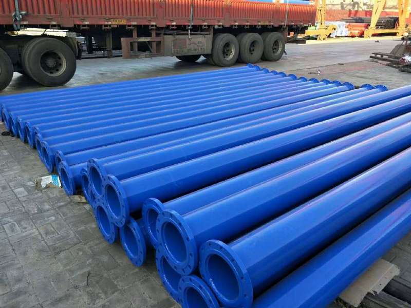 法蘭連接涂塑鋼管 法蘭連接涂塑鋼管